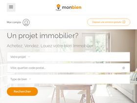 'monbien.fr' screenshot