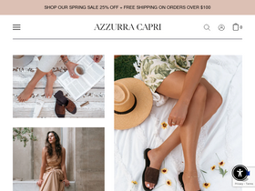 azzurracapri.com homepage screenshot