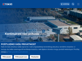 'tokic.hr' screenshot