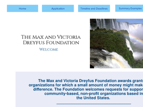 mvdreyfusfoundation.org