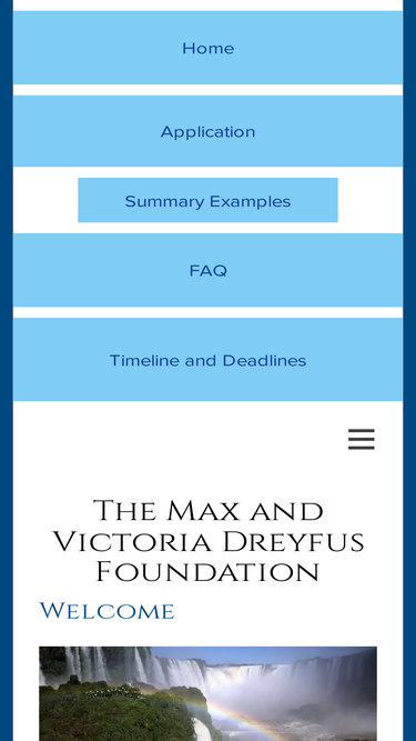 mvdreyfusfoundation.org