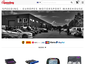 'speedingparts.eu' screenshot