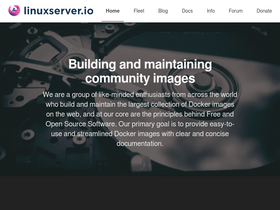 'linuxserver.io' screenshot