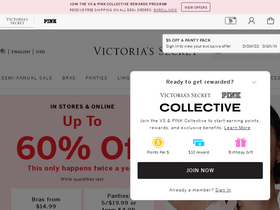 'victoriassecret.com' screenshot