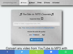 'ytomp3song.com' screenshot