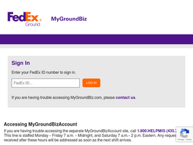 'mygroundbiz.com' screenshot