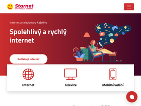 'starnet.cz' screenshot