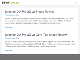 'bike-review.co.uk' screenshot