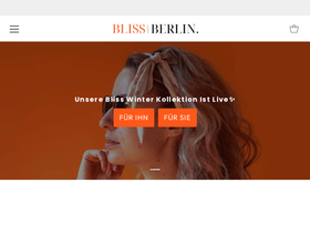 Blissberlin website screenshot