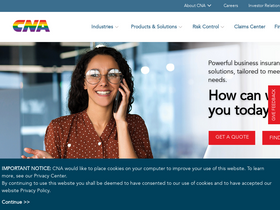 'cna.com' screenshot