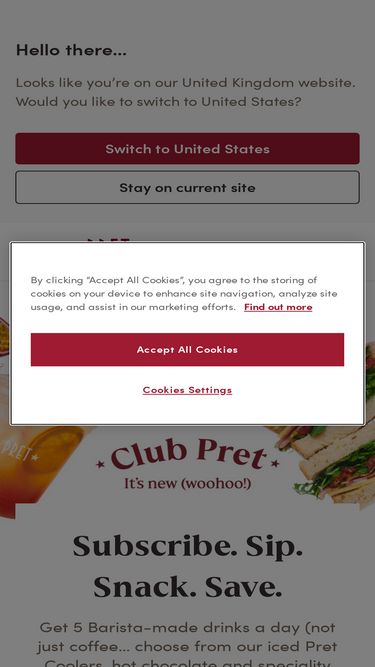 pret a manger competitors
