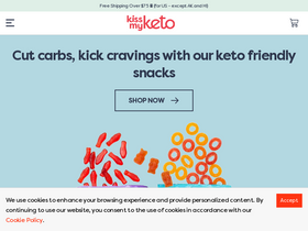 'kissmyketo.com' screenshot