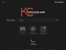 'kctorrent.com' screenshot
