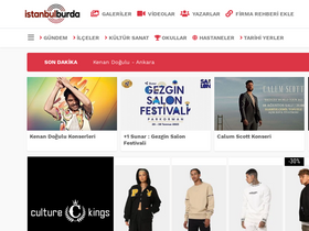 'istanbulburda.com' screenshot