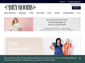 'drygoodsusa.com' screenshot