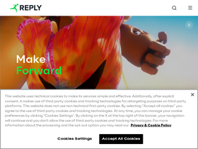 'reply.com' screenshot