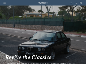 89retros.com homepage screenshot