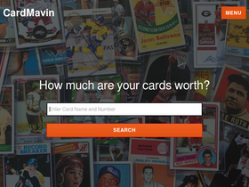 'cardmavin.com' screenshot