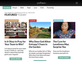 'patheos.com' screenshot