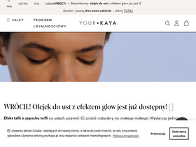 'yourkaya.pl' screenshot