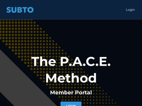 'subtocourse.com' screenshot