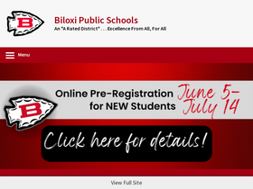 'biloxischools.net' screenshot