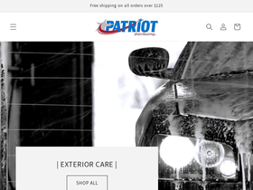 patriotdist.com homepage screenshot