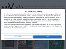 'ianvisits.co.uk' screenshot