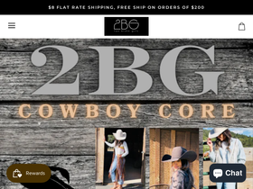 2brokegirlsboutique.com homepage screenshot