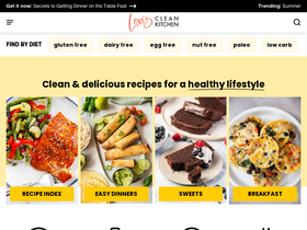 'lexiscleankitchen.com' screenshot