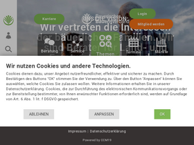 'bayerischerbauernverband.de' screenshot