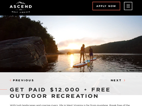 'ascendwv.com' screenshot