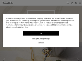 'thomassabo.com' screenshot