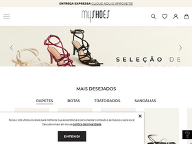 'myshoes.com' screenshot
