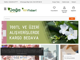 '1001fidan.com' screenshot