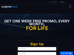 'aceperhead.com' screenshot
