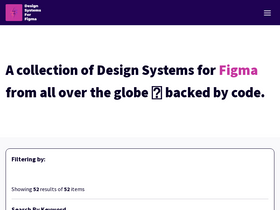 'designsystemsforfigma.com' screenshot