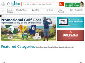 'printglobe.com' screenshot