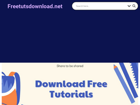 'freetutsdownload.net' screenshot