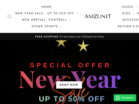 amzunit website screenshot