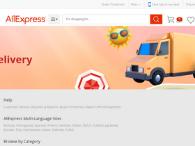 'aliexpress.de' screenshot