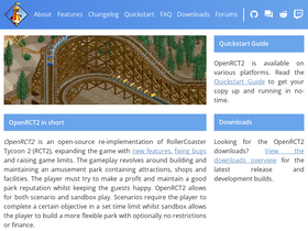 'openrct2.org' screenshot