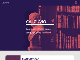 'calcuvio.com' screenshot