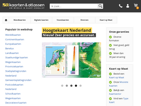 'kaartenenatlassen.nl' screenshot