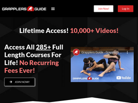 'grapplersguide.com' screenshot