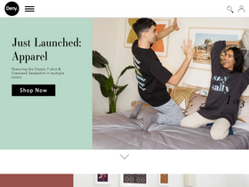DENY Designs website screenshot
