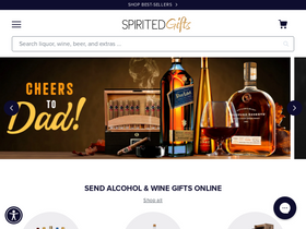 'spiritedgifts.com' screenshot