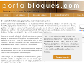 'portalbloques.com' screenshot