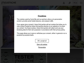 'moustachebikes.com' screenshot