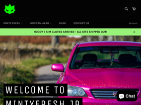 mintyfresh.jp homepage screenshot